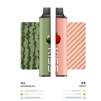 kis puffs 鎧斯 號一次性電子煙西瓜,蘋果